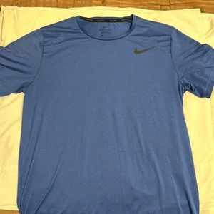 Nike tee blue dri fit